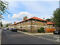 TQ2480 : Avondale Park Road Kensington, corner of Runcorn Place by David Hawgood