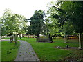 The churchyard, Ewerby