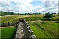 NY7666 : Hadrian's Wall Replica at Vindolanda by Jeff Buck