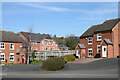 Modern houses in Cooknell Drive near Wordsley, Dudley