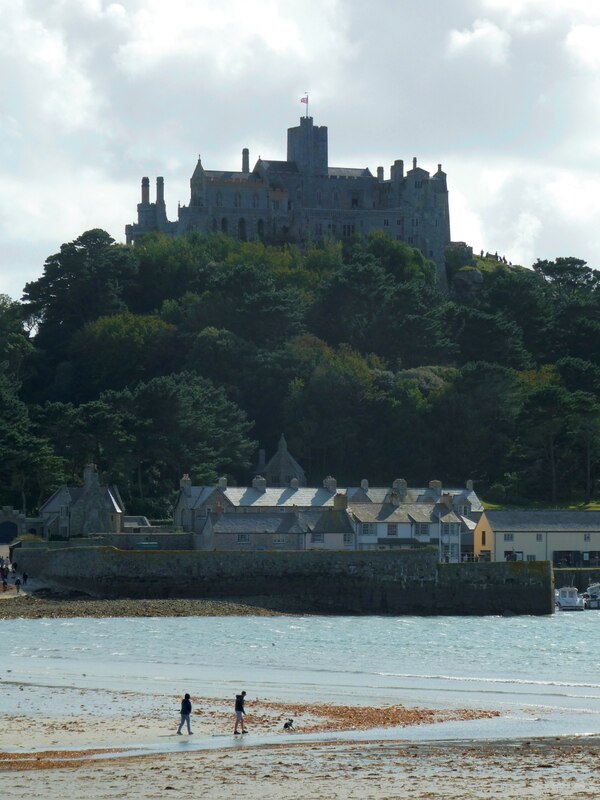 St Michael S Mount Houses Behind The Rob Farrow Cc By Sa