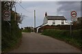 Cottage near road junction