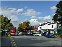 SE3053 : Passing buses, Leeds Road, Harrogate by Stephen Craven