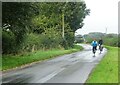 Cyclists on National Cycle Route 1