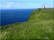 R0392 : O'Brien's Tower at the Cliffs of Moher by Marathon