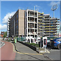SK5837 : West Bridgford: a care home going up by John Sutton