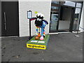 Shaun the Sheep outside the ticket office, Sussex County Cricket Club