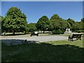 Petanque court in Devonport Park