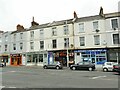 SX4854 : Shops on Vauxhall Street, Plymouth by Stephen Craven
