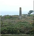 Mining remnants near Wheal Kitty