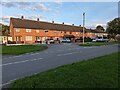 SJ5011 : Row of houses along Mereside, Sutton, Shrewsbury by TCExplorer