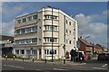 Flats on the corner of Warren Avenue