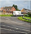 ST3190 : White Maben van, Pilton Vale, Newport by Jaggery
