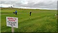 On Newbiggin Golf Course