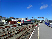 SH2482 : The far end of Holyhead station by Marathon