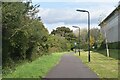 Shared pedestrian and cycle path beside Test Lane