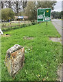 Old Milestone by the A350, Shaftesbury Road, Longbridge Deverill parish