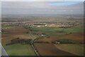 Dunholme to the right, Welton to the left: aerial 2023