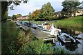 Boats moored at Temple