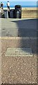 TM4656 : Oakley Square, Aldeburgh: commemorative paving-slab by Christopher Hilton