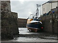 NT6879 : Coastal East Lothian : Spitfire at Cromwell Harbour, Dunbar by Richard West
