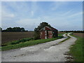 Shed and track off Ember Lane