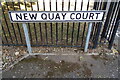 New Quay Court sign