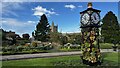 SU9597 : Coronation Clock, Memorial Gardens by Bryn Holmes