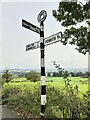 Direction Sign - Signpost on Beacon Edge, Penrith