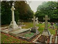 Three crosses in Kirkheaton Cemetery