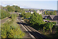 Railway east of Chinley Station