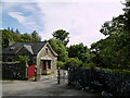 NB4133 : Lews Castle, Marybank Lodge and Gateway by David Dixon
