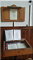 Book of Remembrance inside All Saints church, Evesham