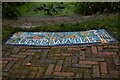 TQ3183 : Islington : mosaic, Culpeper Community Garden by Jim Osley
