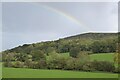 SO7642 : A rainbow over Pinnacle Hill by Philip Halling