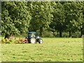SE5158 : Turning the grass, Beningbrough Park by Alan Murray-Rust