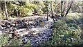 Apedale Beck on south side of East Lane bridge