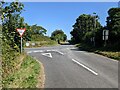 The junction with Buttermilk Lane