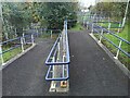 Ramps at Kelvindale railway station