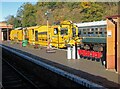 SO7975 : Severn Valley Railway - permanent way equipment by Chris Allen