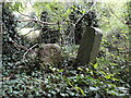 Old Boundary Marker beside the A370 Rhodyate Hill