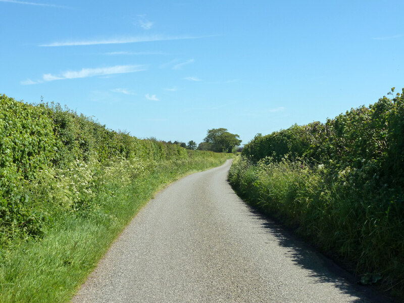 Lane Towards Lydden Or Alkham © Robin Webster Cc-by-sa/2.0 :: Geograph ...