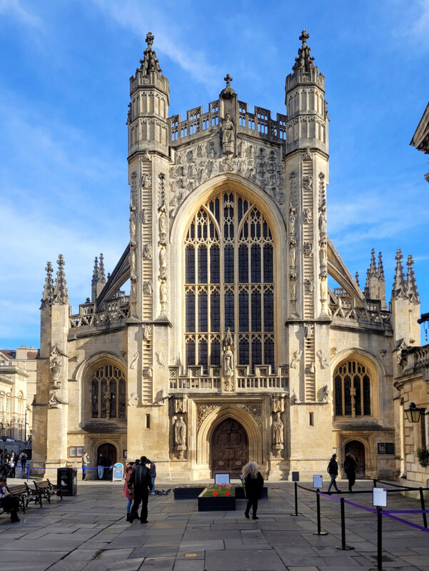 The west front of Bath Abbey, November... © Jonathan Billinger cc-by-sa ...