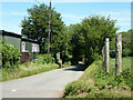 Lane towards Wootton