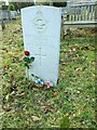 SO9975 : War grave of Aircraftman Baker  just after Remembrance day 2023 by Roy Hughes