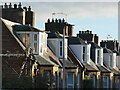 NT6779 : East Lothian Townscape : Chimneys and dormers, Letham Place, Dunbar by Richard West