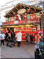 SK5739 : Christmas stocking stall at the Christmas Winter Wonderland in Nottingham by Roy Hughes