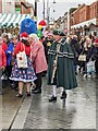 SO9670 : The Bromsgrove town crier at the Christmas market by Roy Hughes