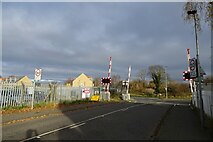 SE3693 : Romanby Road Level Crossing by DS Pugh