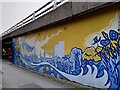SP3379 : Naul's Mill Underpark mural, Coventry Ring Road by A J Paxton
